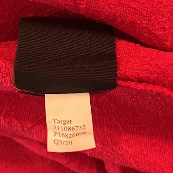 Who What Wear Puff Short Sleeve Dress Barberry Size Medium - Picture 12 of 13